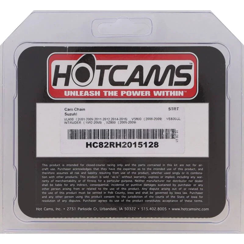 Hot Cams 05-09/11-12/14-17 VL800 C50 Volusia Camshaft Chain Silent Kit - 128 Links - Additional View 5