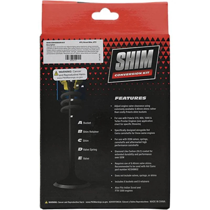 Hot Cams 14-16/2019 Ranger 900 Crew EPS Cam Chain Shim Conversion kit - Installation View
