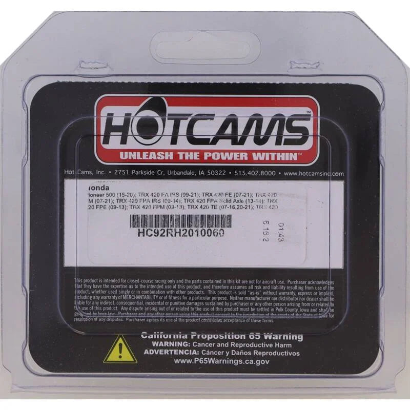Hot Cams 15-23 Pioneer 500/09-24 TRX 420 FA Camshaft Chain Silent Kit - Side View