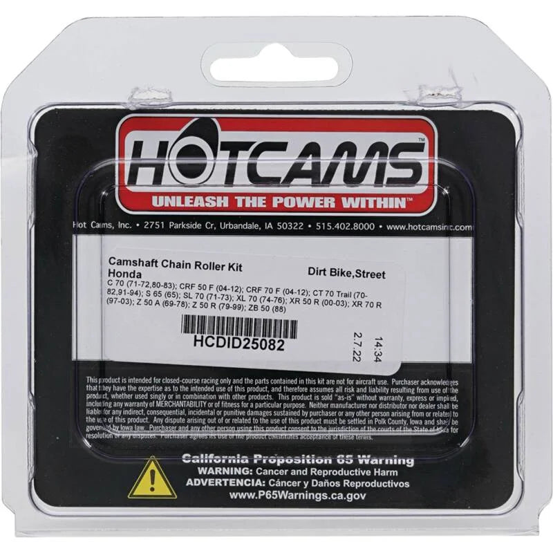Hot Cams 71-72/80-83 C 70/04-12 CRF 50 F/04-12 CRF 70 F Camshaft Chain Roller Kit - Main Product View