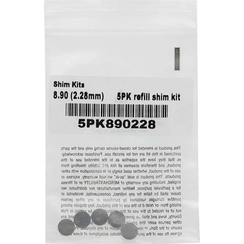 Hot Cams Shim Kits 2.280mm Thickness - 5 Pack - Main Product View