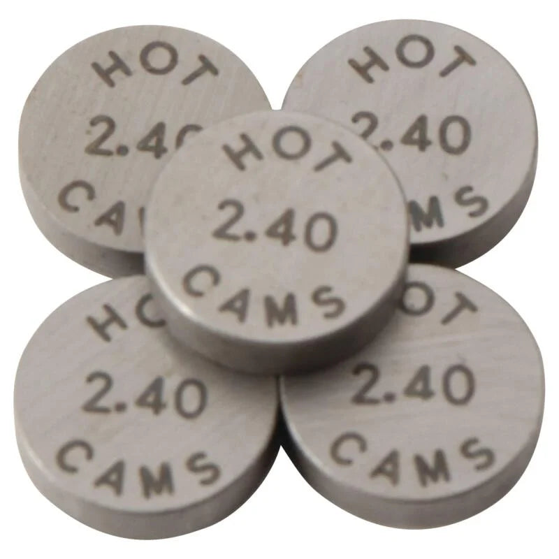 Hot Cams Shim Kits 2.400mm Thickness - 5 Pack