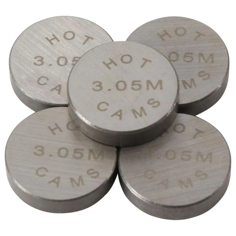 Hot Cams Shim Kits 3.050mm Thickness - 5 Pack