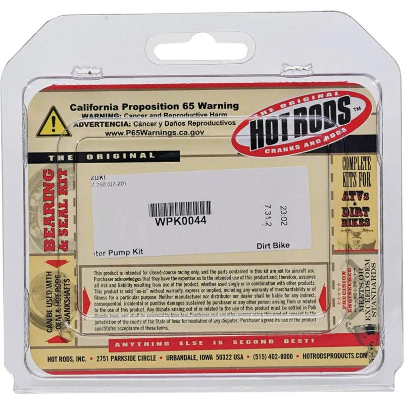 Hot Rods 07-20 Suzuki RM-Z 250 250cc Water Pump Kit - Installation View