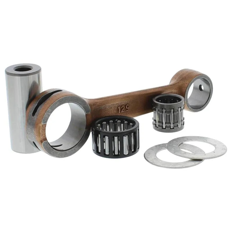 Hot Rods 88-91 Kawasaki KX 125 125cc Connecting Rod Kit - Installation View