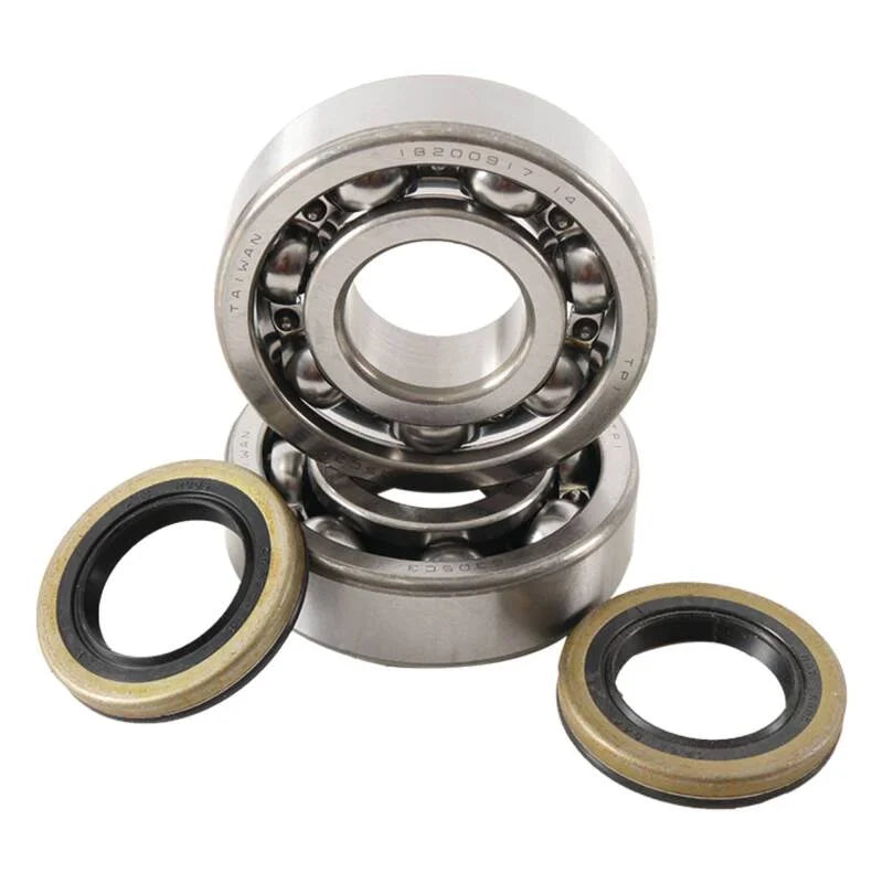 Hot Rods 89-06 Kawasaki KDX 200 200cc Main Bearing & Seal Kit - Side View