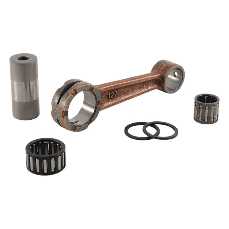 Hot Rods 90-01 Suzuki RM 80 80cc Connecting Rod Kit - Installation View