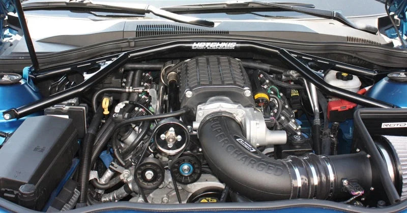 Hotchkis 10+ Camaro / 11 Camaro Convertible Chassis Max Strut Tower Brace - Installation View