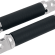 Load image into Gallery viewer, Hotop Designs Footpegs - Knurled - Chrome DragSpecialties 16200377-SC-3 - Main Product View