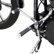 Load image into Gallery viewer, Hotop Designs Footpegs - Knurled - Chrome DragSpecialties 16200377-SC-3 - Back View
