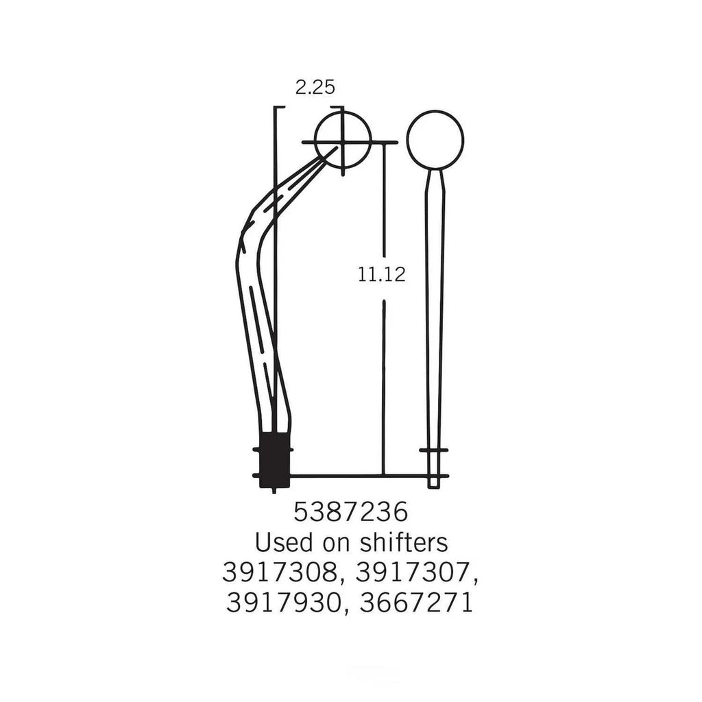 Hurst 3917308 fits 1960-1967 Buick / Chevrolet / Oldsmobile - Additional View 9