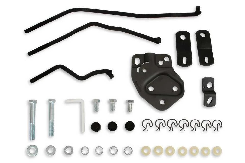 Hurst Competition/Plus 4-Speed Installation Kit 3733163 fits 1955-1957 / 1960-1974 Buick / Chevrolet / Oldsmobile - Side View