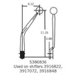 Load image into Gallery viewer, Hurst Competition/Plus Shifter Stick - Chrome 5386836 - Additional View 6