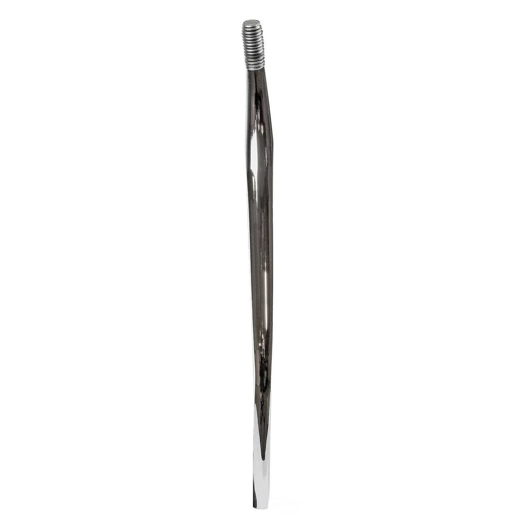 Hurst Competition/Plus Shifter Stick - Chrome 5388550 fits 1985-2003 Ford Mustang - Side View