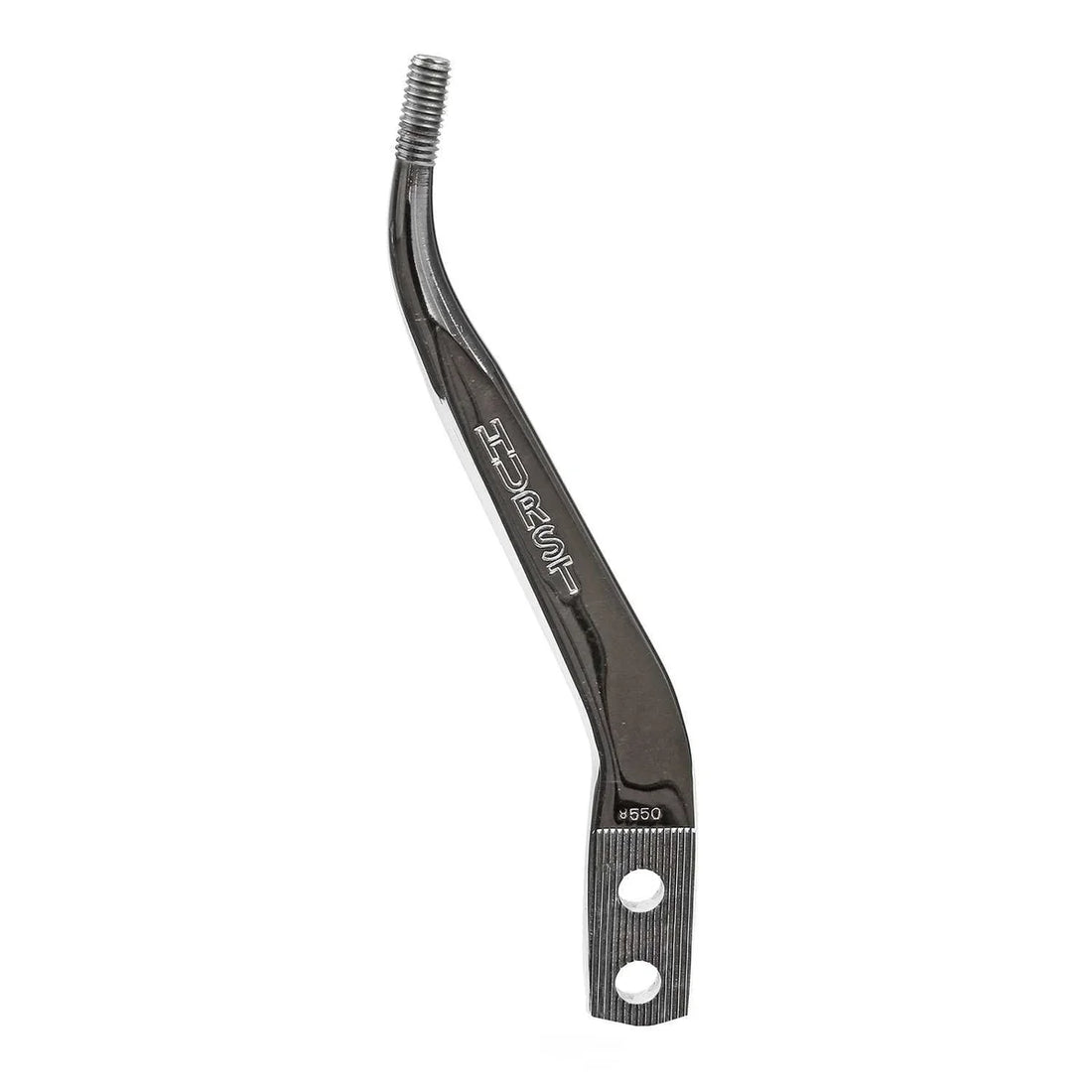 Hurst Competition/Plus Shifter Stick - Chrome 5388550 fits 1985-2003 Ford Mustang - Back View