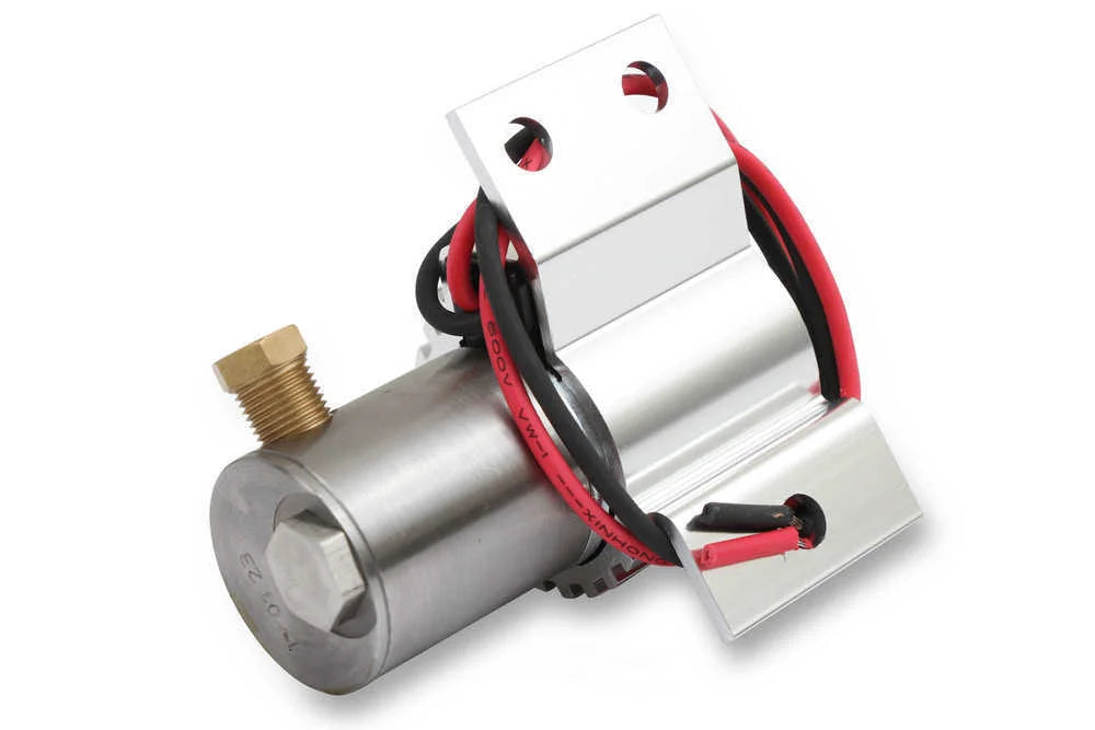 Hurst Roll/Control, Line/Loc 12-volt Solenoid Valve 5667550 - Back View