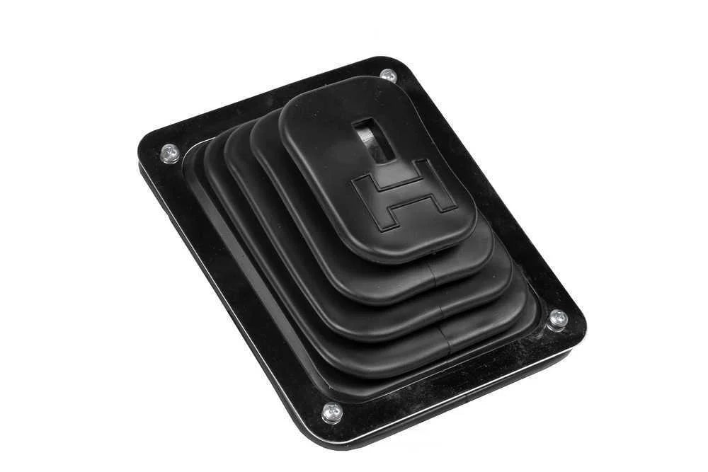 Hurst Shifter Boot, B-4 Boot and Plate 1144580 - Main Product View