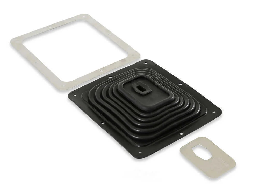 Hurst Shifter Boot, Super Boot and Plate 1147494 - Side View