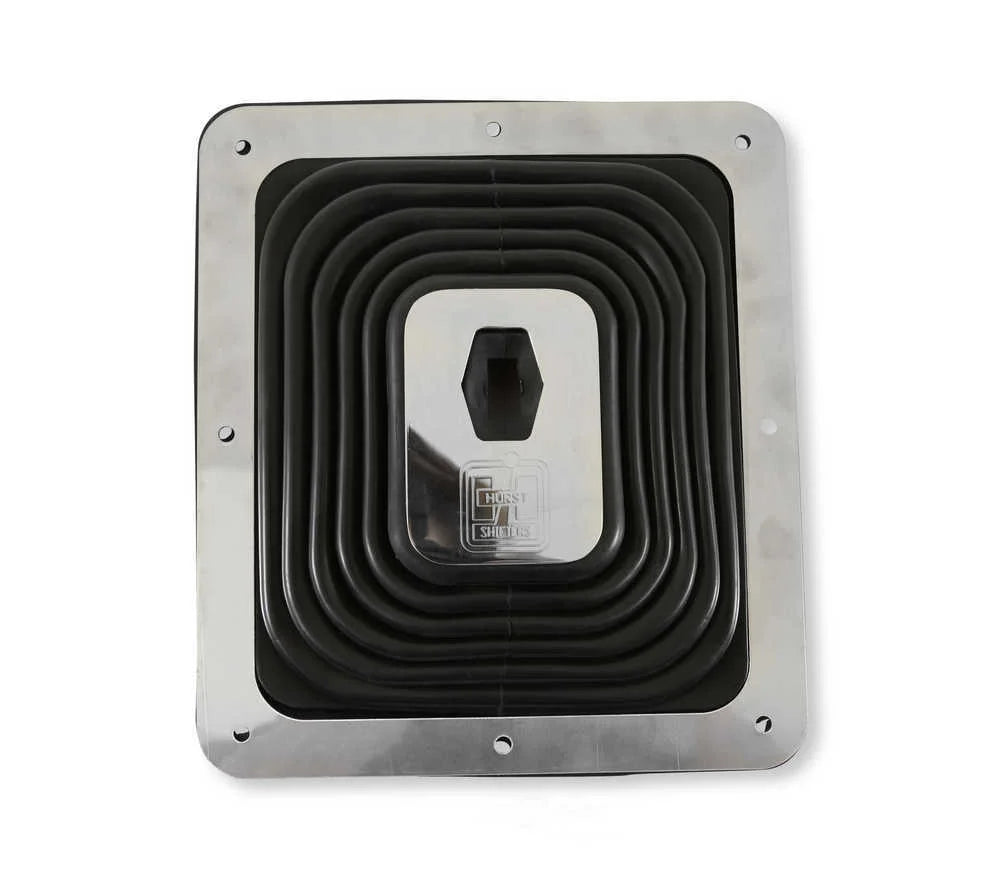 Hurst Shifter Boot, Super Boot and Plate 1147494 - Back View