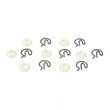 Load image into Gallery viewer, Hurst Shifter Bushings, Pit Pack - Nylon Bushings 3320001 - Side View