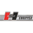 Load image into Gallery viewer, HurstChrome plated ABS plastic with red and black logo.1361000 - Main Product View