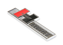 Load image into Gallery viewer, HurstChrome plated ABS plastic with red and black logo.1361000 - Back View