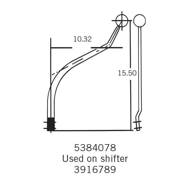 HurstFits 1962-1970 Mopar B-bodies Without a Center Console5384078 - Additional View 6