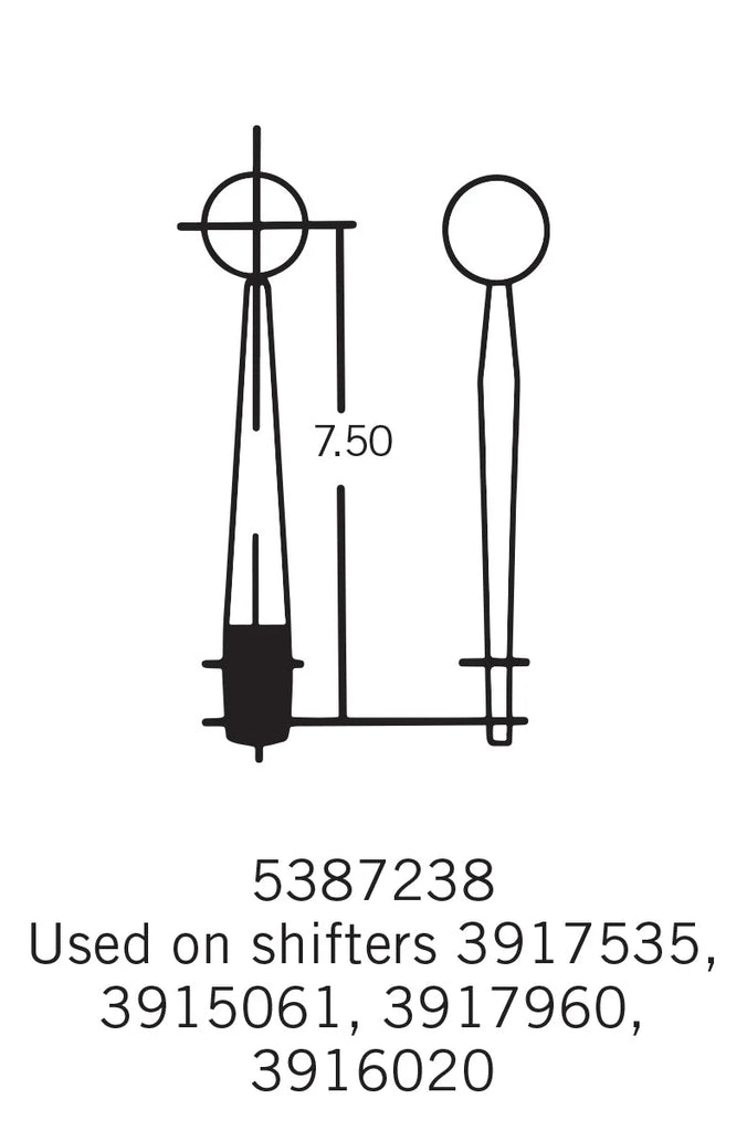 HurstFits 2009-2023 Dodge Challengers with 6-Speed Manual Transmission3916020 - Installation Diagram