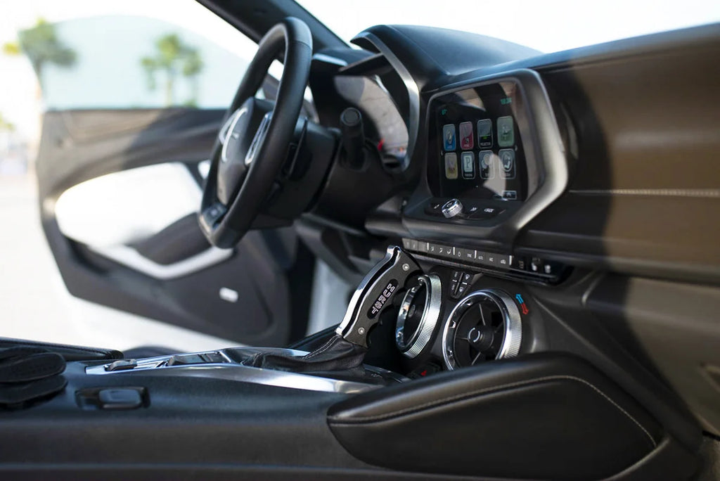 HurstHurst Billet/Plus Pistol Grip Auto Shift Handle - 16+ Camaro5380436 - Installation View