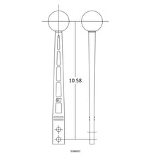 Load image into Gallery viewer, HurstHurst Billet/Plus Shifter Stick - Black/Machined5389022 - Detail View