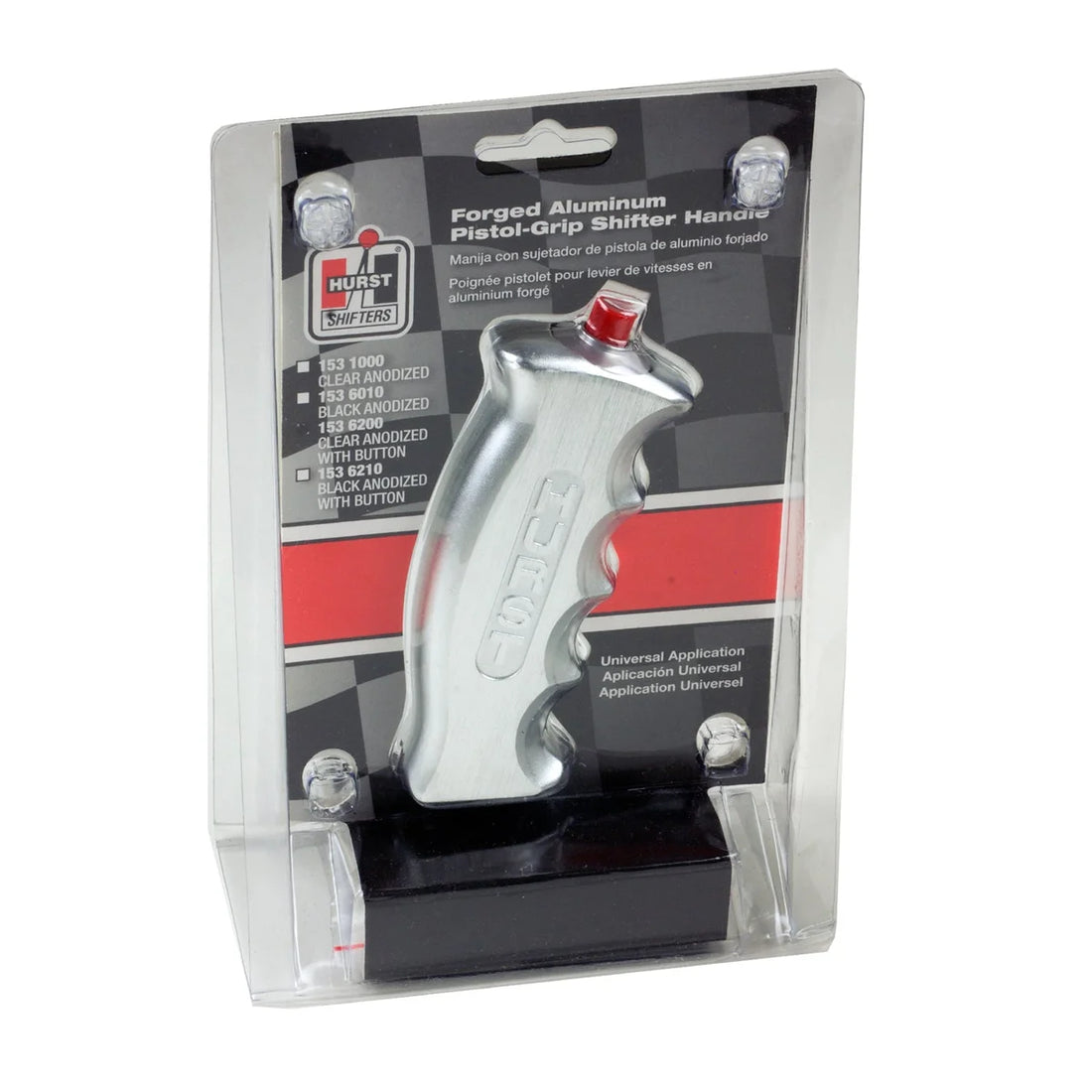 HurstHurst Billet/Plus Universal Pistol Grip Shift Handle with 12V Switch1536200 - Back View