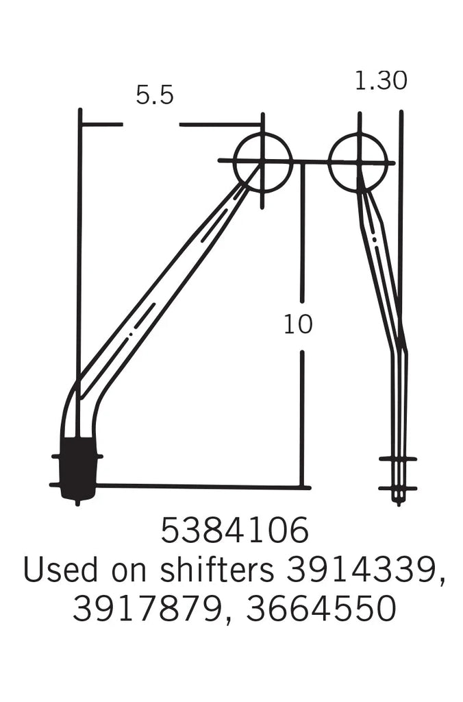 HurstHurst Competition/Plus 4-Speed Shifter - GM3914339 - Installation Diagram