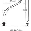 Load image into Gallery viewer, HurstHurst Competition/Plus 4-Speed Shifter - Mopar3916789 - Installation Diagram