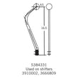 Load image into Gallery viewer, HurstHurst Competition/Plus Shifter Stick - Chrome5384331 - Additional View 6