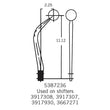 Load image into Gallery viewer, HurstHurst Competition/Plus Shifter Stick - Chrome5387236 - Additional View 6