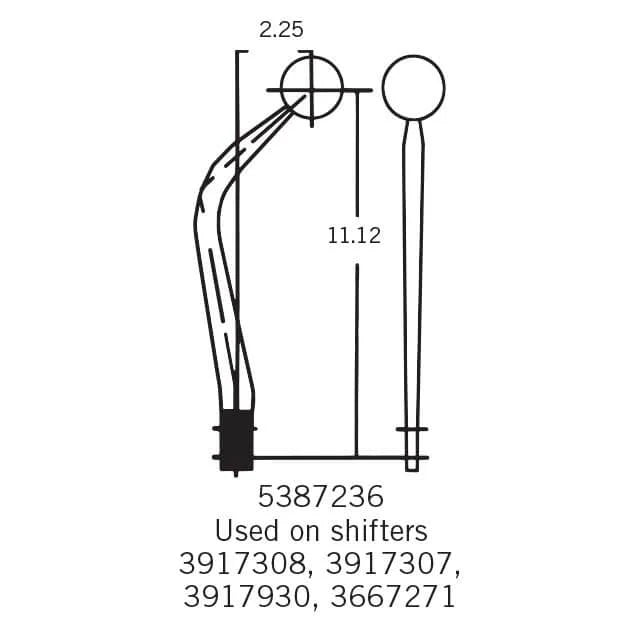 HurstHurst Competition/Plus Shifter Stick - Chrome5387236 - Additional View 6