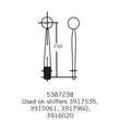 Load image into Gallery viewer, HurstHurst Competition/Plus Shifter Stick - Chrome5387238 - Side View