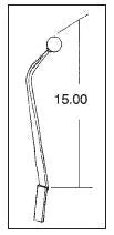 HurstHurst Indy Universal 3-speed Manual Shifter - Pick-Up (Tall)5010016 - Additional View 5