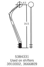 Load image into Gallery viewer, HurstHurst Mastershift 3-speed Manual Shifter - Ford/GM Trucks3666809 - Installation Diagram