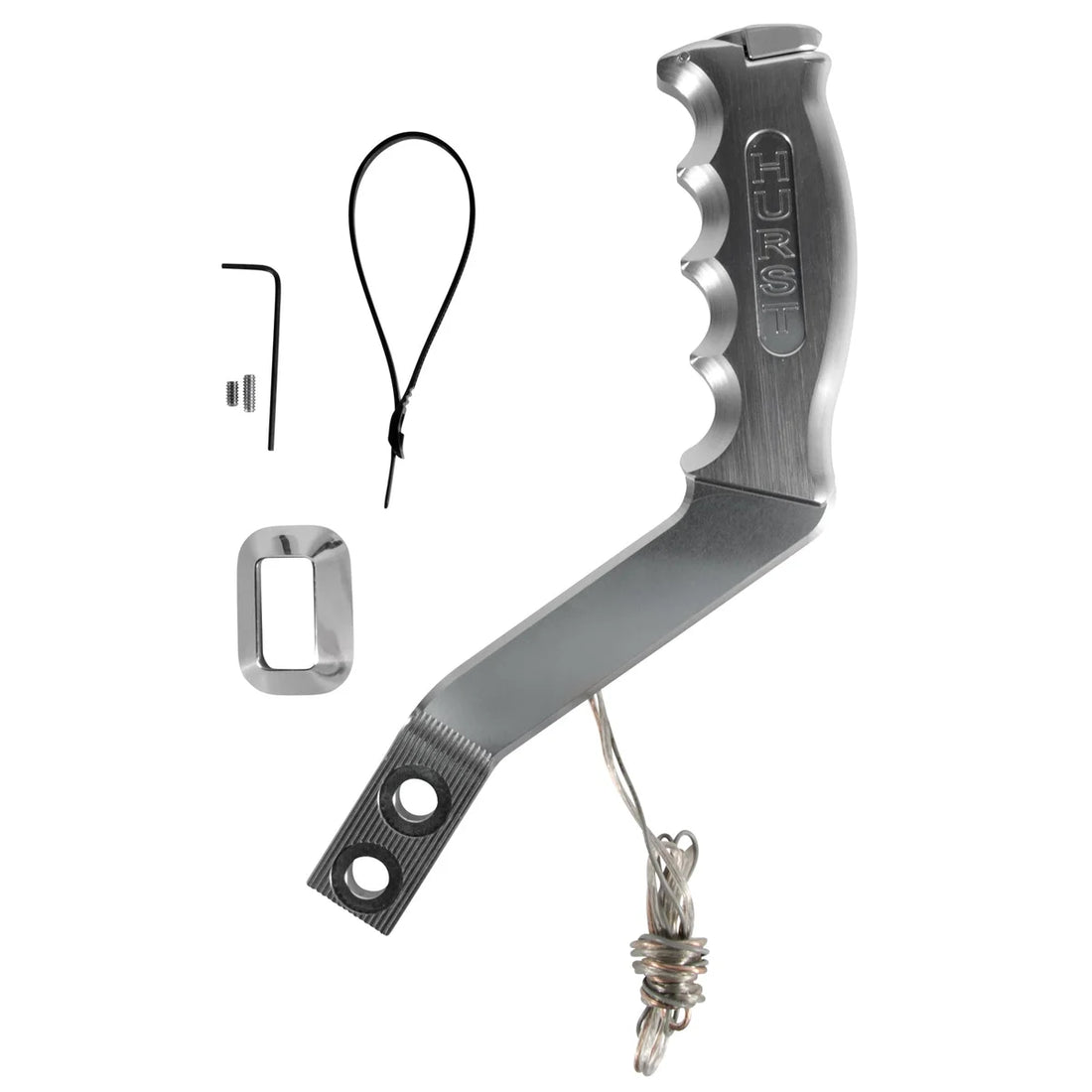 HurstHurst Nitro Stick Shift Handle - 12V Switch - Anodized Aluminum5381000 - Installation View