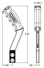 Load image into Gallery viewer, HurstHurst Nitro Stick Shift Handle - 12V Switch - Anodized Black5381001 - Installation Diagram