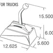 Load image into Gallery viewer, HurstHurst Pro-Matic 2 Ratchet Shifter - Truck3838510 - Installation Diagram