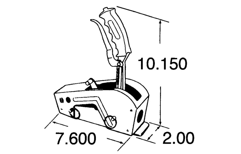 HurstHurst Quarter Stick Pistol-Grip Race Shifter3162009 - Installation Diagram