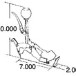 Load image into Gallery viewer, HurstHurst Quarter Stick Race Shifter3160014 - Installation Diagram