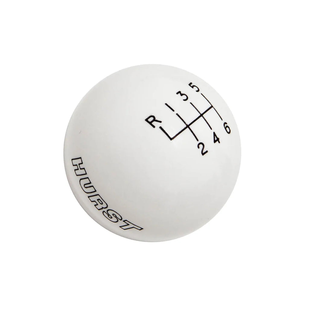 HurstHurst Shift Knob - 6-Speed - White - Ford1630225 - Main Product View