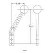 Load image into Gallery viewer, HurstMachined 7075 Billet Aluminum - 8.00-in Tall - 2.88-in Setback5389024 - Additional View 6