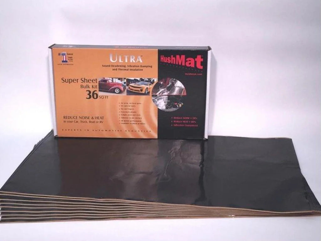 Hushmat Super Bulk Kit  Contains (9) 18in x 32in Black 10800