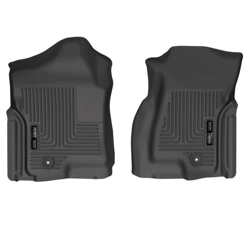 Husky Liners 02-06 Cadillac Escalade WeatherBeater Front Floor Liners (Black) - Main Product View
