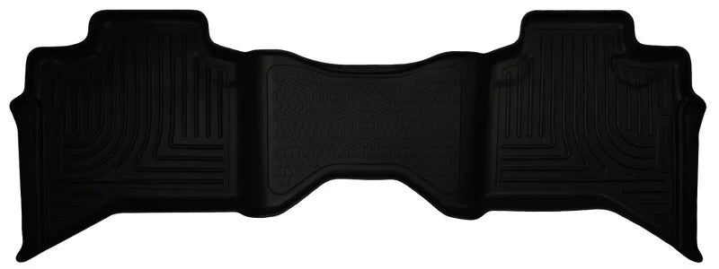 Husky Liners 02-08 Dodge Ram 1500 Crew Cab WeatherBeater Black 2nd Seat Floor Liners - Main Product View