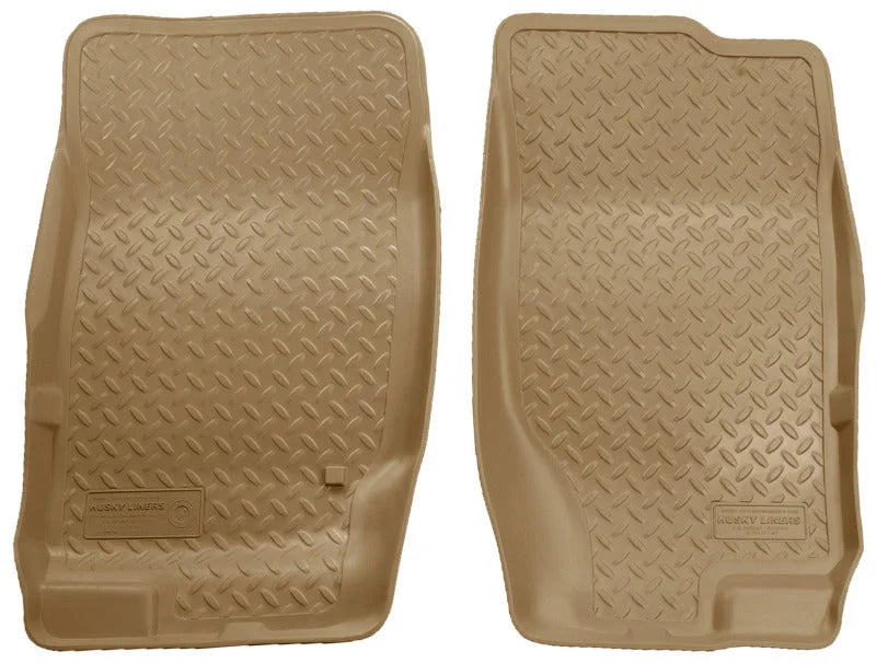 Husky Liners 02-09 Ford Explorer/03-05 Lincoln Aviator Classic Style Tan Floor Liners - Main Product View